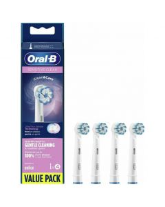 Oral-B Sensi Ultra-Thin Replacement Toothbrush Heads, 4τμχ