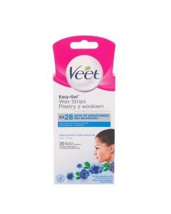 Veet Easy-Gel Face Sensitive Skin, 20τμχ