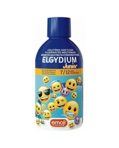 Elgydium Junior Emoji Mouthwash με Κόκκινα Μούρα, 500ml