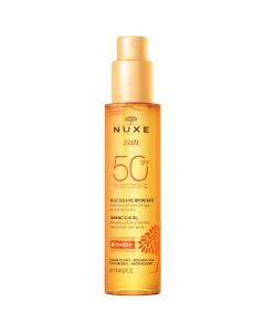 Nuxe Sun Tan Oil Face & Body SPF50, 150ml