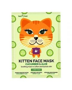 MONTAGNE JEUNESSE 7h Heaven Kitten Face Mask with Cucumber & Aloe, 1τμχ
