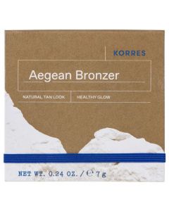 Korres Aegean Bronzer Natural Tan Look Healthy Glow Light Shade, 7gr