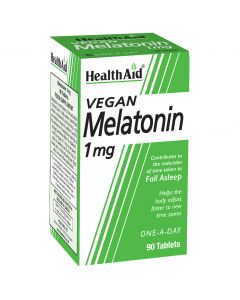 Health Aid Vegan Melatonin 1mg, 90tabs