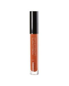 Korres Morello Matte Lasting Lip Fluid 48 Velvet Caramel, 3.4ml