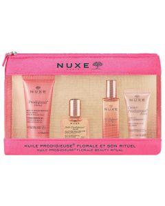 Nuxe Prodigous Floral Scented Shower Jelly, 30ml & Huile Prodigieuse Floral, 30ml & Prodigieuse Floral Perfume, 15ml & Prodigieuse Boost Cream Gel, 15ml