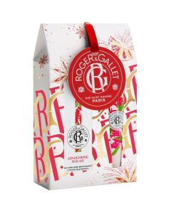 Roger & Gallet Promo Gingembre Rouge Wellbeing Fragrant Water, 30ml & Hand Cream, 30ml