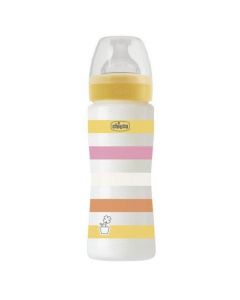Chicco Bottle Well Being Anti-Colic System Μπιμπερό Πλαστικό 4m+, 330ml