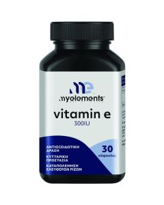 My Elements Vitamin E 300IU, 30caps