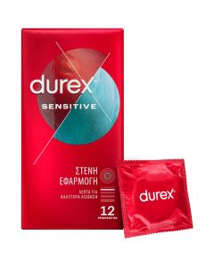 Durex Sensitive Tight Fit, 12τμχ