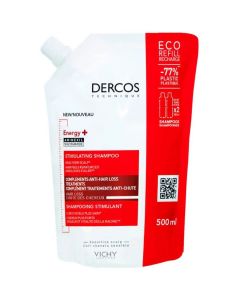 Vichy Dercos Energy+ Stimulating Shampoo Refil, 500ml