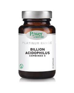 Power of Nature Platinum Range Billion Acidophilus Combined 5, 30caps