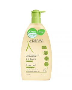 A-Derma Ultra Rich Shower Gel for Dry & Fragile Skin, 750ml