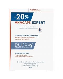 Ducray Anacaps Expert Chronic Hair Loss, 30caps