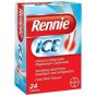 Bayer Rennie Ice Συμπλήρωμα Διατροφής για τη Δυσπεψία με γεύση μέντα, 24 chew. tabs