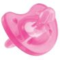 Chicco Physio Soft, Πιπίλα Όλο Σιλικόνη Ρόζ 6-12m, 1τμχ