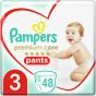 Pampers Premium Care Pants Πάνες Jumbo Pack No3(6-11kg), 48τμχ