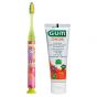 Gum Promo Junior Light-Up Παιδική Οδοντόβουρτσα Μαλακή με φωτεινή ένδειξη, 1τμχ & Δώρο Tutti Frutti Οδοντόκρεμα, 50ml