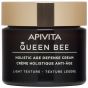 Apivita Queen Bee Light Texture Κρέμα Ημέρας Ολιστικής Αντιγήρανσης Ελαφριάς Μορφής με ελληνικό βασιλικό πολτό σε λιποσώματα