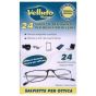 Velluto Vision μαντηλάκια καθαριστικά γυαλιών, 24τμχ