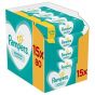 Pampers Wipes Sensitive XXL Monthly Bοx, 15x80 τμχ