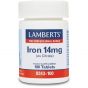 Lamberts Iron 14mg, 100tabs