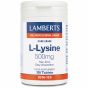 Lamberts L-Lysine 500mg, 120tabs