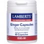 Lamberts Ginger Capsules, 60caps