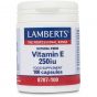 Lamberts Natural Form Vitamin E 250iu, 100caps