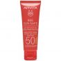 Apivita Bee Sun Safe Anti-spot & Anti-age SPF50 Defense Tinted Face Cream Βελούδινη Υφή, 50ml