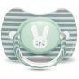 Suavinex Πιπίλα Σιλικόνης Rabbit Mint 6-18m, 1τμχ