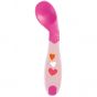 Chicco Baby's First Spoon Κουτάλι Σιλικόνης για Βρέφη 8m+ Κορίτσι, 1τμχ
