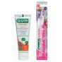 Gum Promo Junior Touthbrush 7-9 Years Ροζ & Gum Junior Toothpaste Tutti Frutti 7+ Years 50ml, 2τμχ