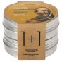 Korres 1+1 Δώρο Beeswax For Sensitive Skin Κεραλοιφή με Έλαιο Καρύδας για Ευαίσθητα Δέρματα, 2x40ml