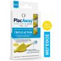Plac Away Triple Action 0.7mm ISO 4 Κίτρινα, 6τμχ