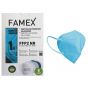 Famex Mask Σιέλ FFP2 NR, 10τμχ