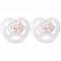 Korres Orthodontic Silicone Soothers 0-6m, 2τμχ