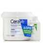 Cerave Promo Moisturizing Cream, 454gr & Hydrating Cleanser, 20ml