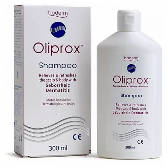 Boderm Oliprox Shampoo Σαμπουάν για την Αντιμετώπιση της Σμηγματορροϊκής Δερματίδας, 300ml