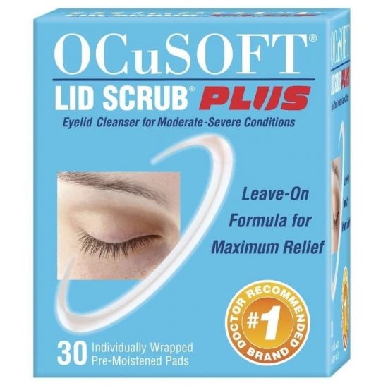 OcuSoft Eyelid Cleanser Pads, 30pads