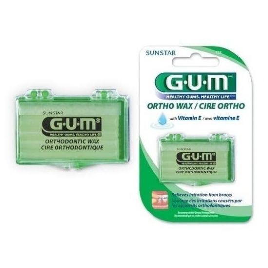 GUM Orthodontic Wax Unflavored (723), 1τμχ