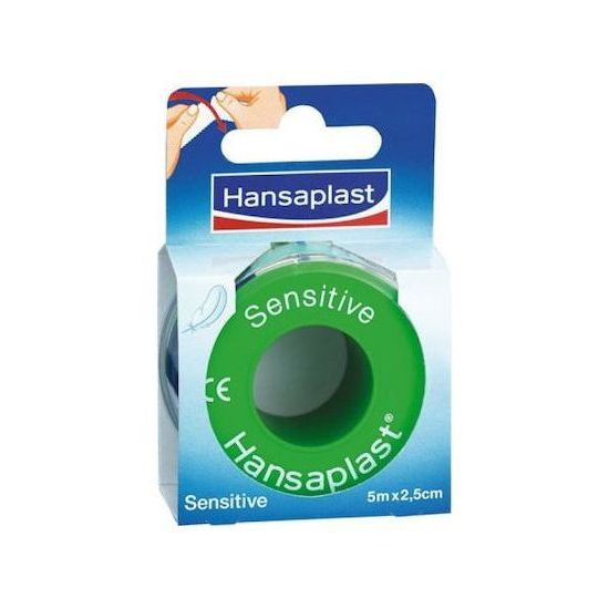 Hansaplast Sensitive, 1.25cmx5m, 1τμχ