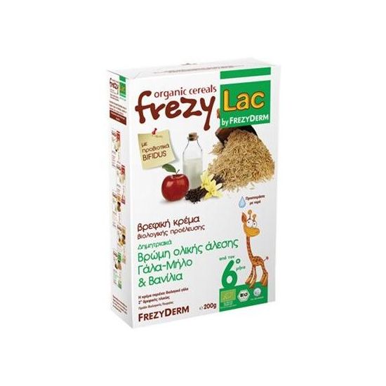 Frezyderm Frezylac Bio Cereal ΒΡΩΜΗ-ΓΑΛ-ΜΗΛ-ΒΑΝ 200gr