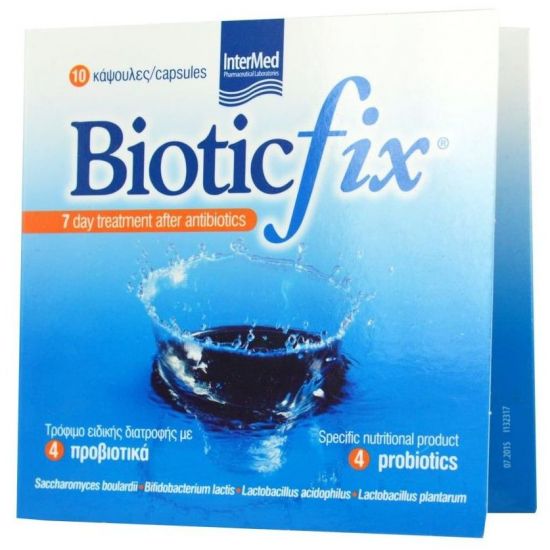 Intermed Biotic fix με 4, 10caps