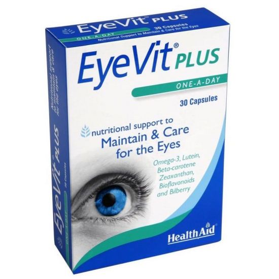 Health Aid EyeVit PLUS, 30caps