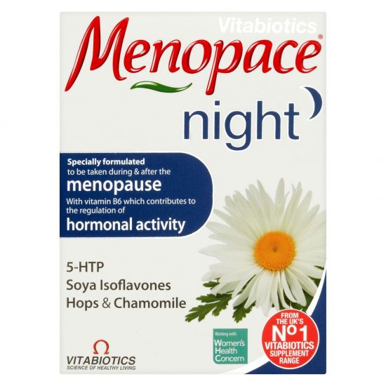Vitabiotics Menopace Night, 30tabs
