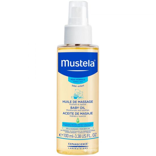 Mustela Baby Oil Βρεφικό-Παιδικό Λάδι για Μασάζ 100ml