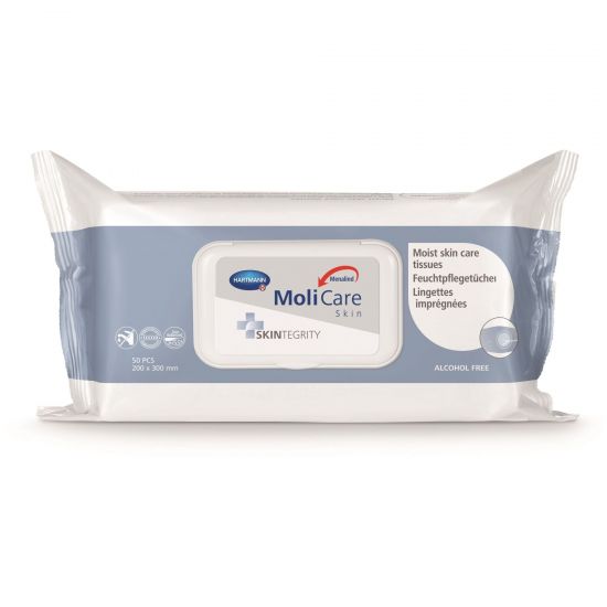 Molicare Professional Clean Tissues Υγρά Μαντηλάκια Καθαρισμού 50τμχ