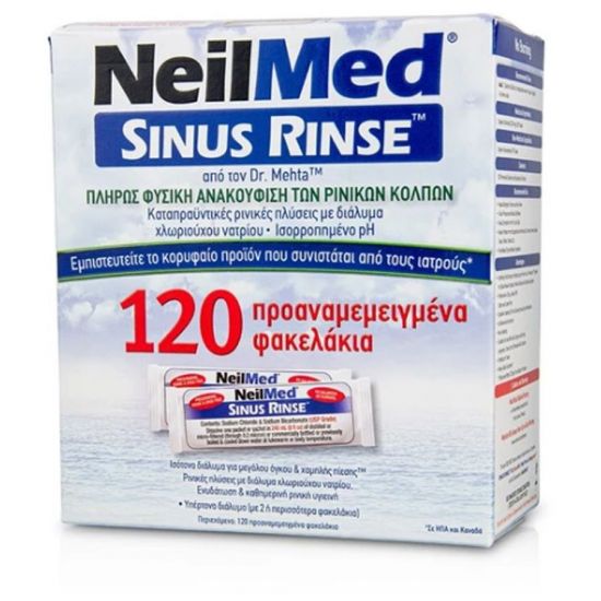 NeilMed Sinus Rinse Ανταλλακτικά, 120 φακελάκια