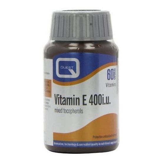 Quest Vitamin E 400 i.u with Mixed Tocopherols, 60caps