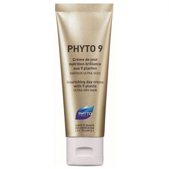 Phyto 9 Κρέμα Ημέρας Θρέψης & Λάμψης Με 9 Φυτά, Πολύ Ξηρά Μαλλιά, 50ml